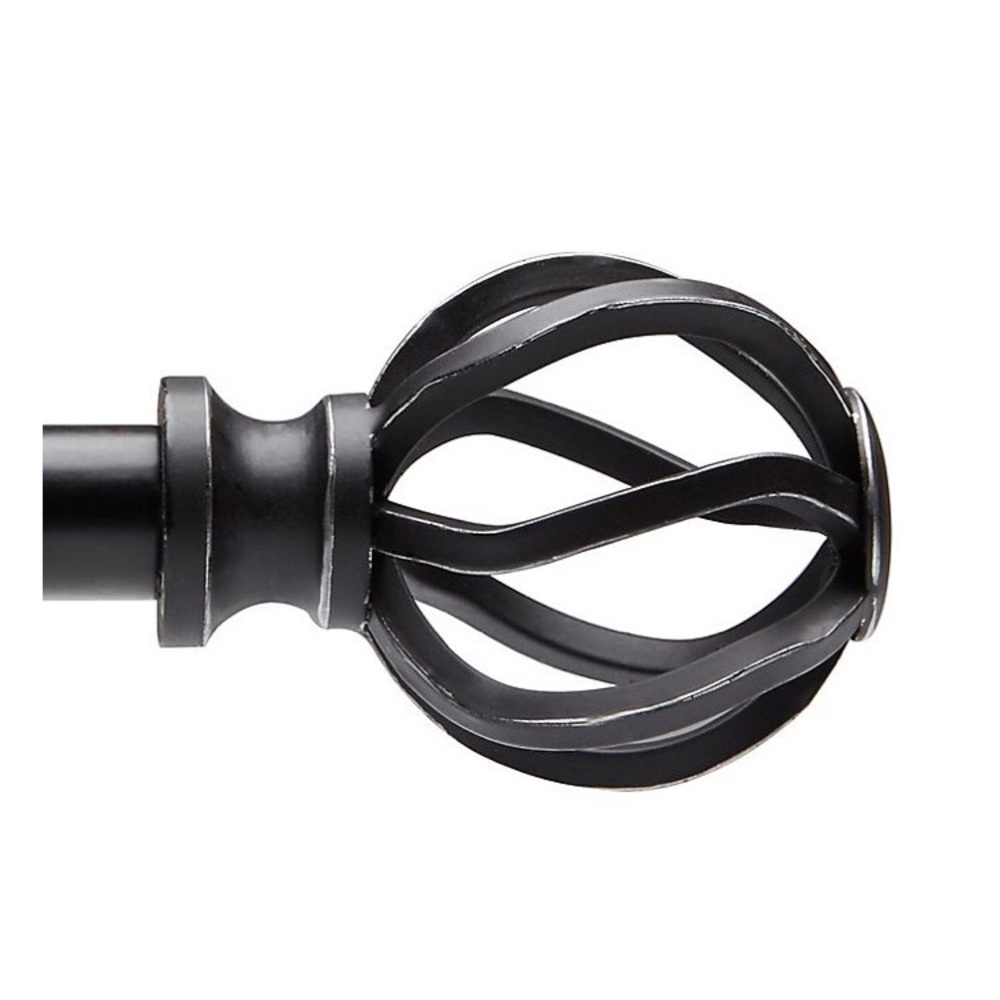 Umbra Allegro Gazebo Curtain Rod Set (Black)